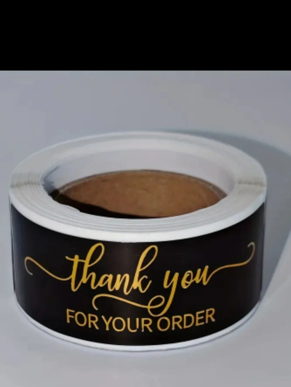 500ct. Roll of 'Thank You For Your Order' Bonus 3 Random Polymailers